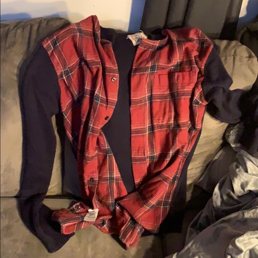 Super Soft Flannel Button Up